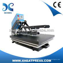 Digitale manuelle halbautomatische Tuchfärbemaschine Tuch Sublimation Stein Dampfpresse